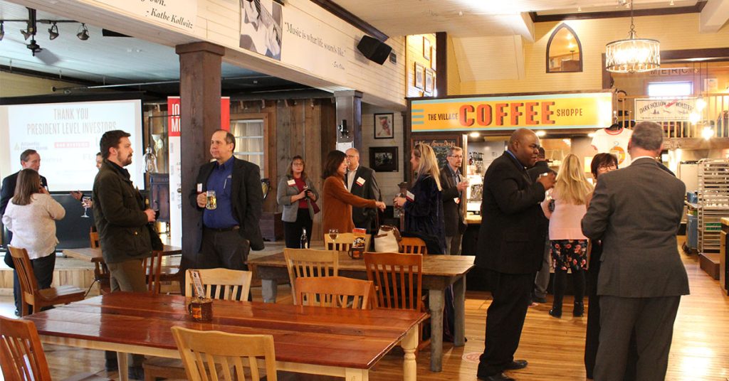 Onward NRV Hosts Winter Investor Reception at The Draper Mercantile