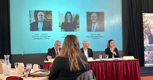Onward NRV Participates in Eggs & Issues Panel