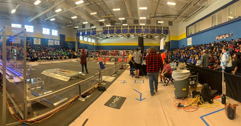 Onward NRV Promotes Region at Local Robotics Competition