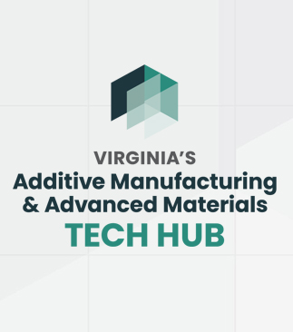 Additive Manufacturing and Advanced Materials Tech Hub logo