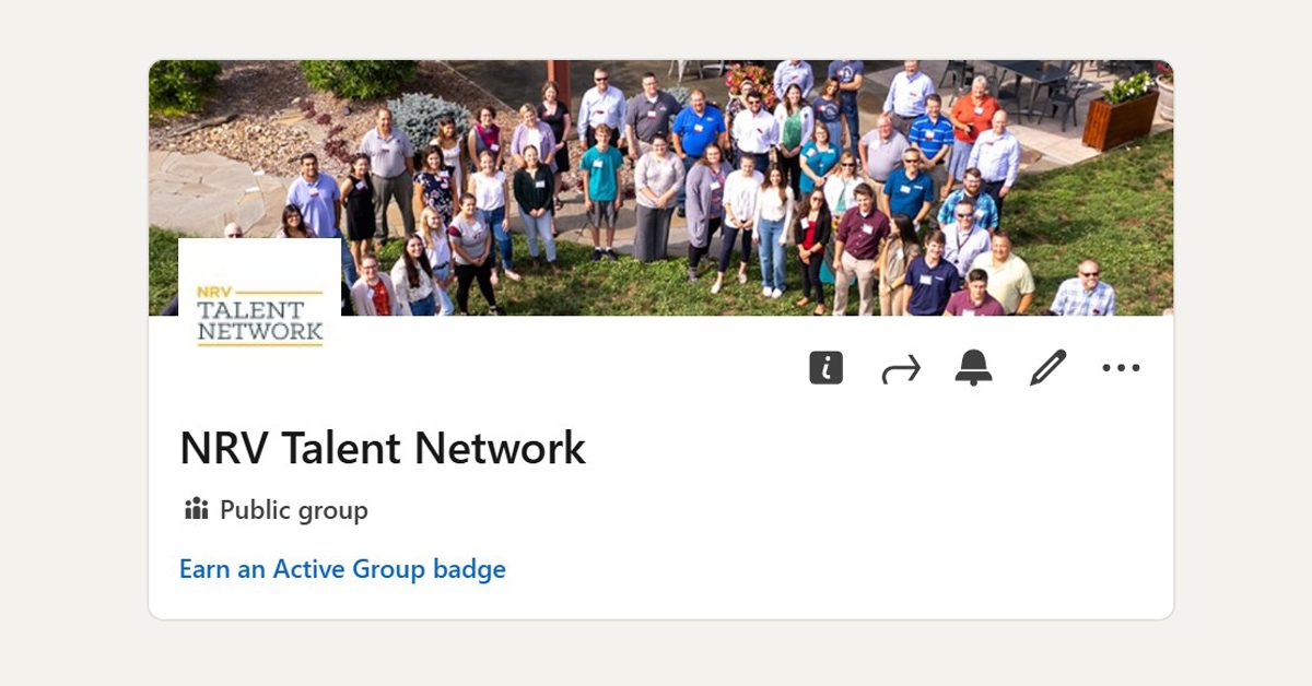 Onward NRV Launches NRV Talent Network