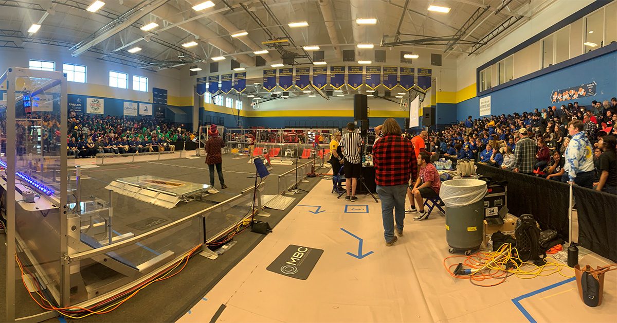 Onward NRV Promotes Region at Local Robotics Competition