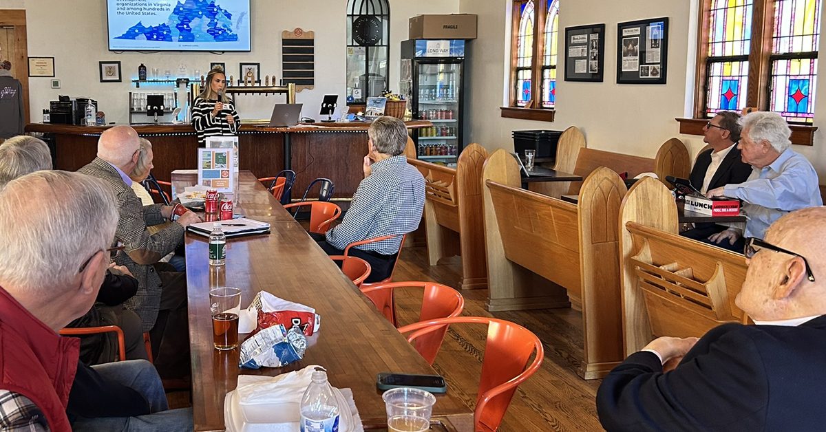 111725 Onward NRV Presents at Radford Rotary Club