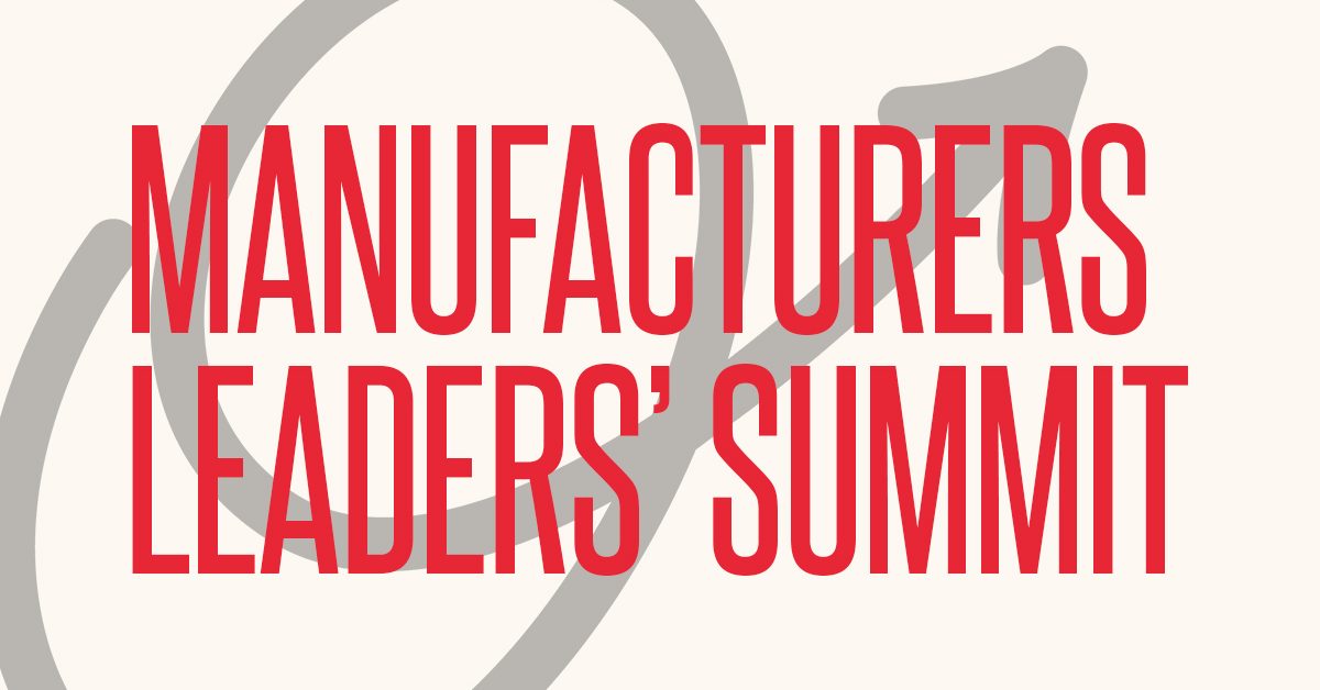 Manufacturers Leaders' Summit Fall 2020